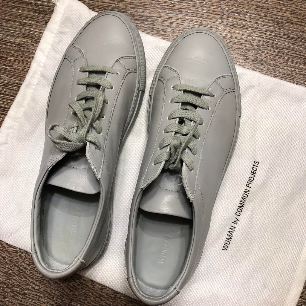Woman By Common Projects Grey Achilles Sneaker